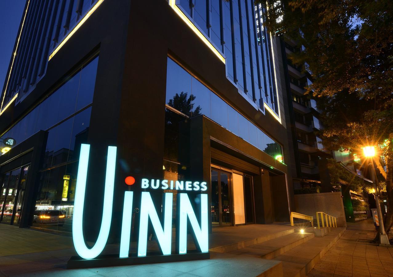 Uinn Business Hotel-Shihlin Taipéi Exterior foto