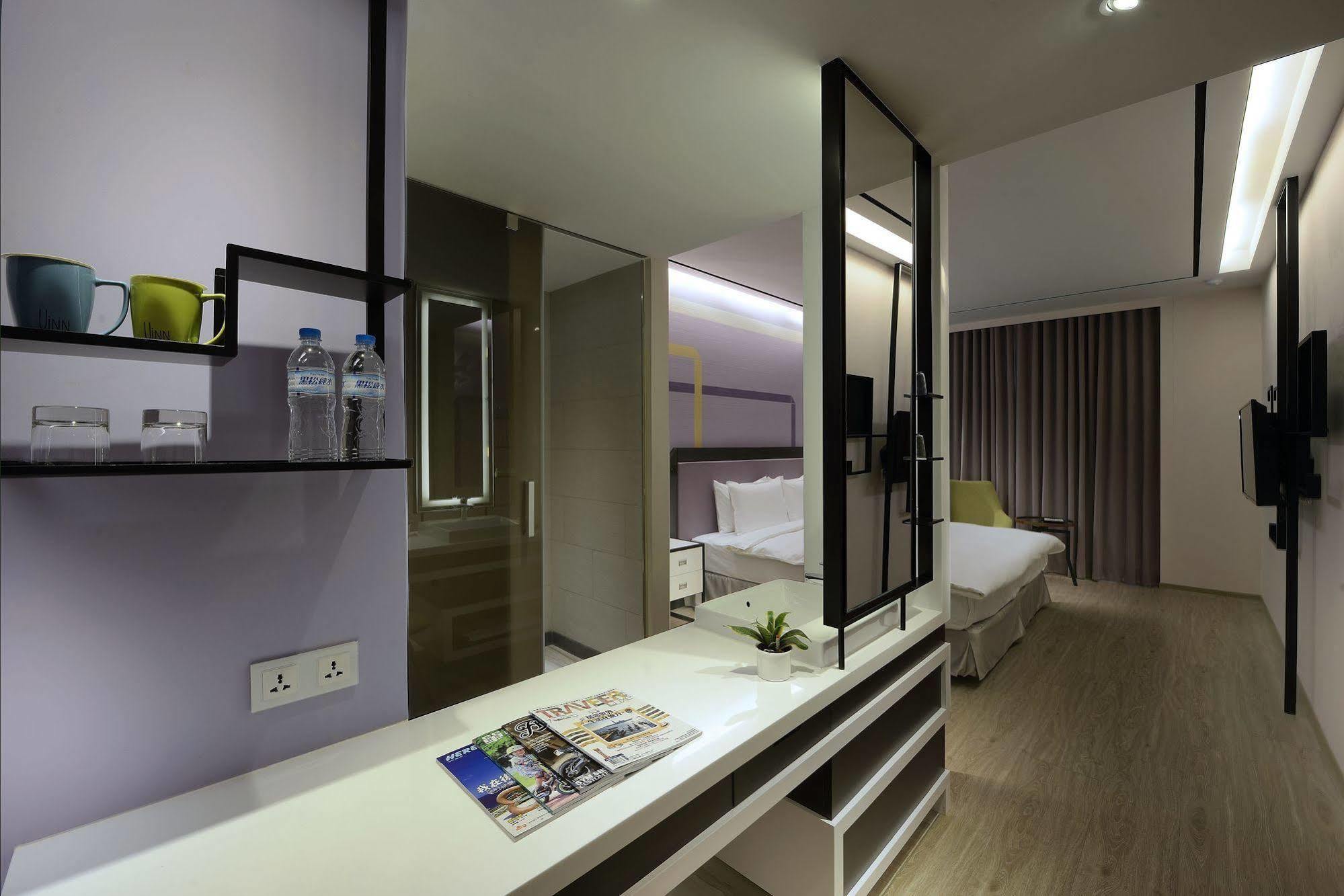 Uinn Business Hotel-Shihlin Taipéi Exterior foto